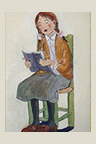 girl sitting